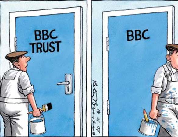 BBC Trust cartoon by Peter Brookes